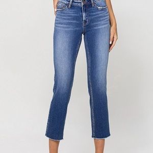 Vervet™ Mid Rise Straight Ankle Jean